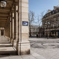 CoronaVirus-Paris mars2020-rue de Richelieu